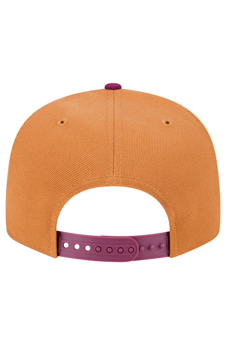 New Era Men's New Era Brown/Purple Detroit Tigers Color Pack Two-Tone 9FIFTY Snapback Hat, Alternate, color, Brown