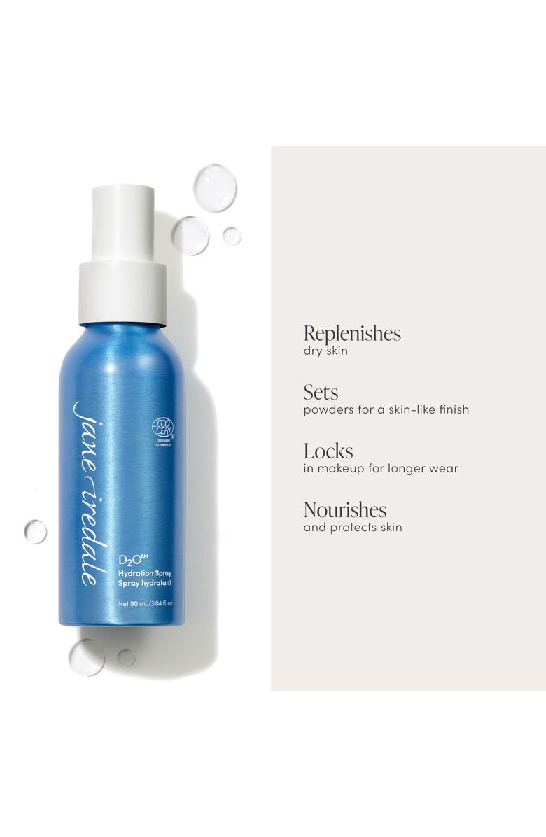 jane iredale D₂O<sup>™</sup> Hydration Spray Mini, Alternate, color, 