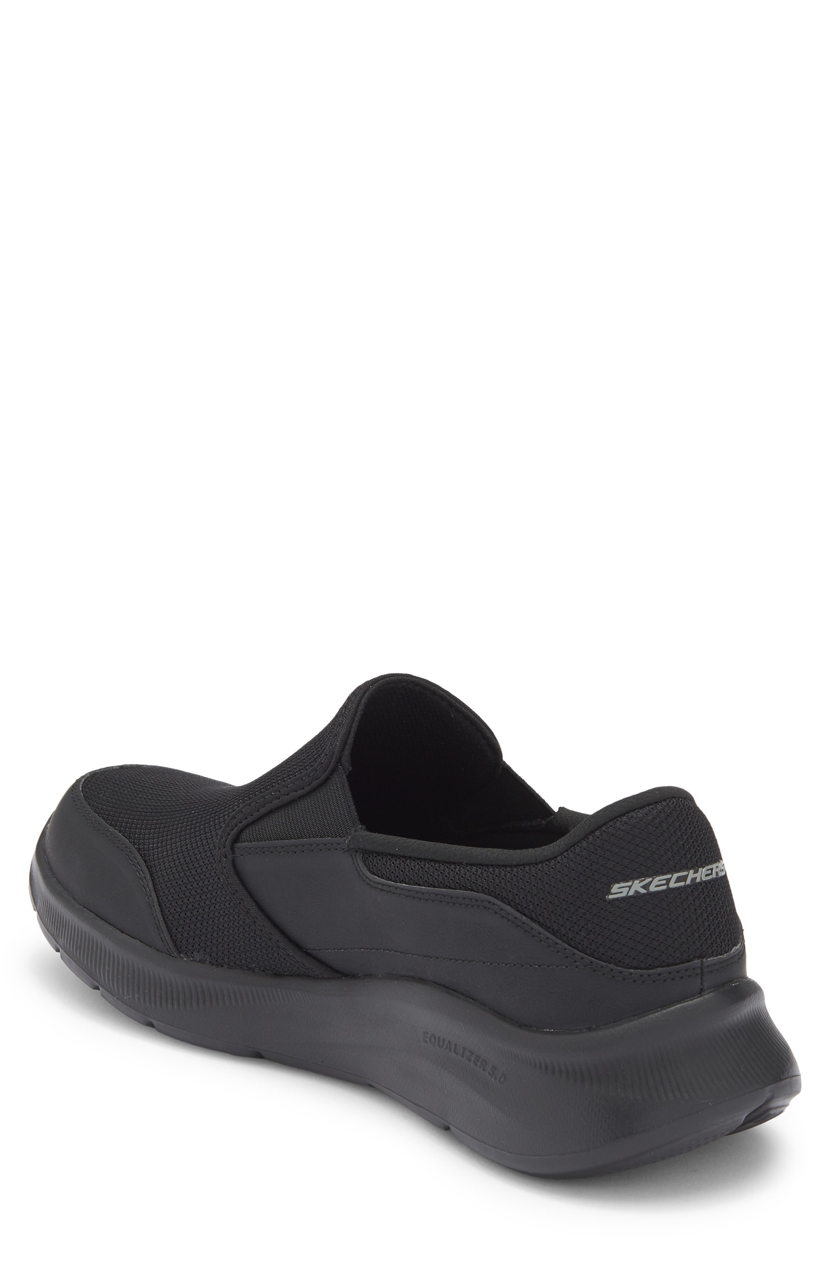 SKECHERS Equalizer 5.0 - Persistable Slip-On Sneaker, Alternate, color, Black