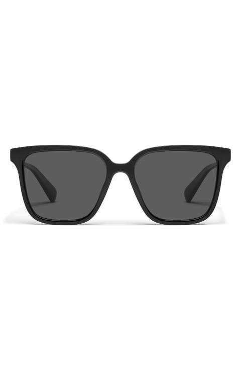 Try Me 55mm Polarized Square Sunglasses