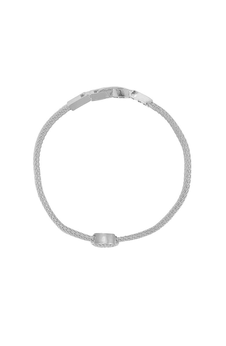 Bearfruit Jewelry Elise Statement Cocktail Bracelet, Alternate, color, Silver