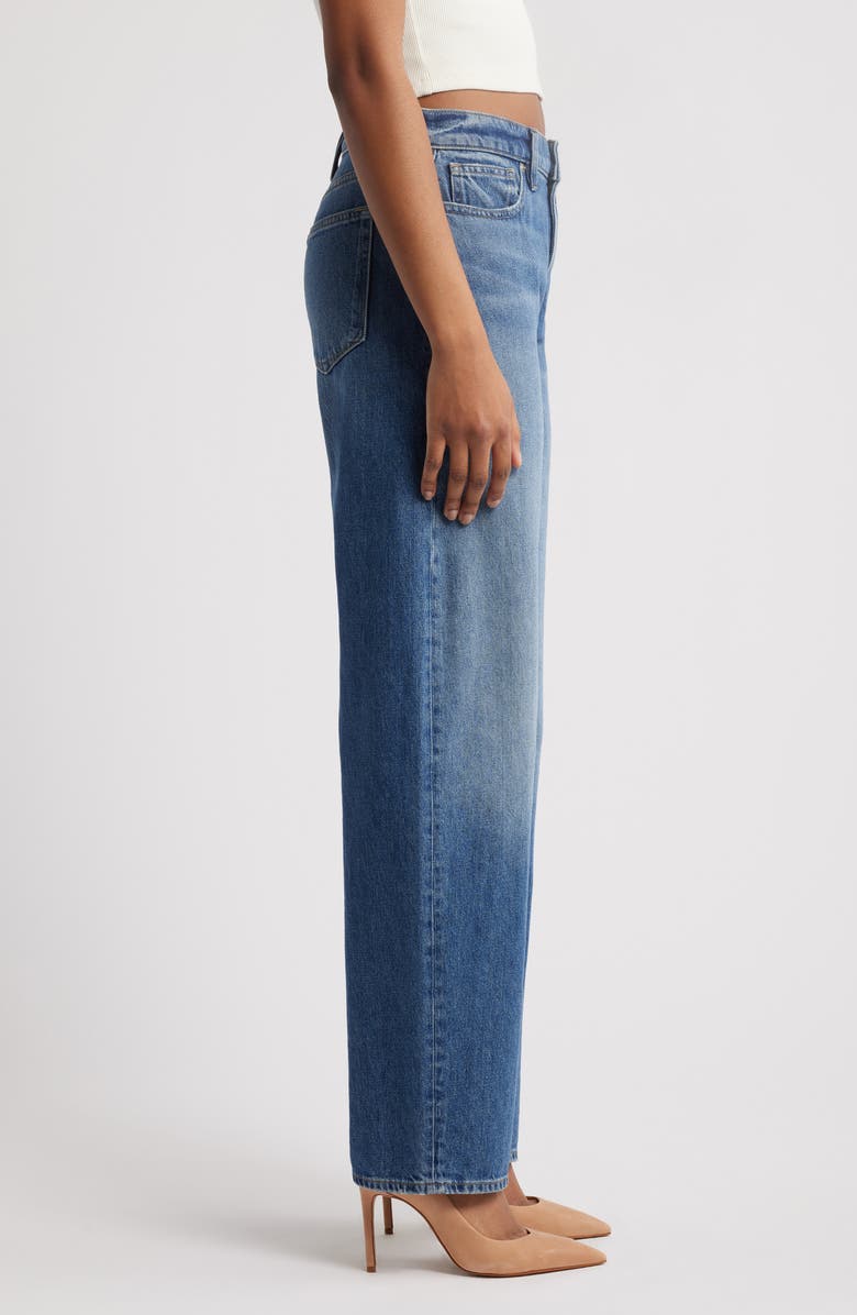 Good American Good Relaxed Barrel Jeans, Alternate, color,