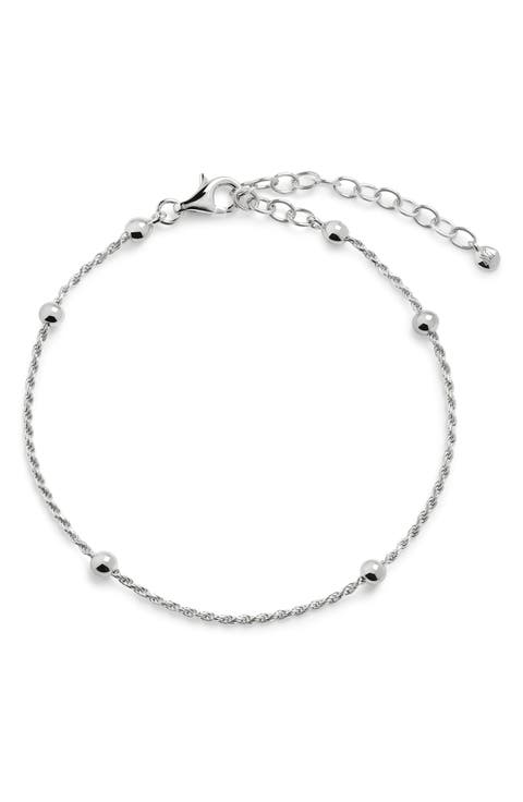 Beaded Rope Chain Bracelet