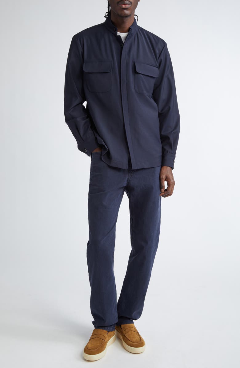 Boglioli Five-Pocket Cotton Blend Pants, Alternate, color, 