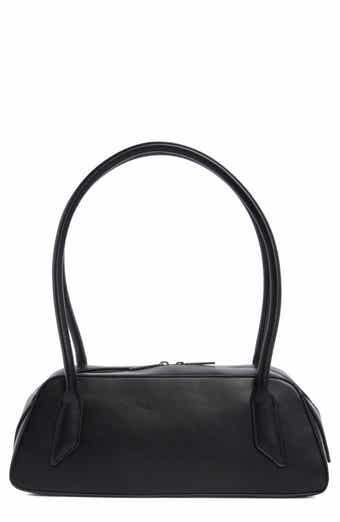 Faux Leather Shoulder Bag