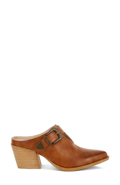 Rag & Co Holler Carved Buckle Mule