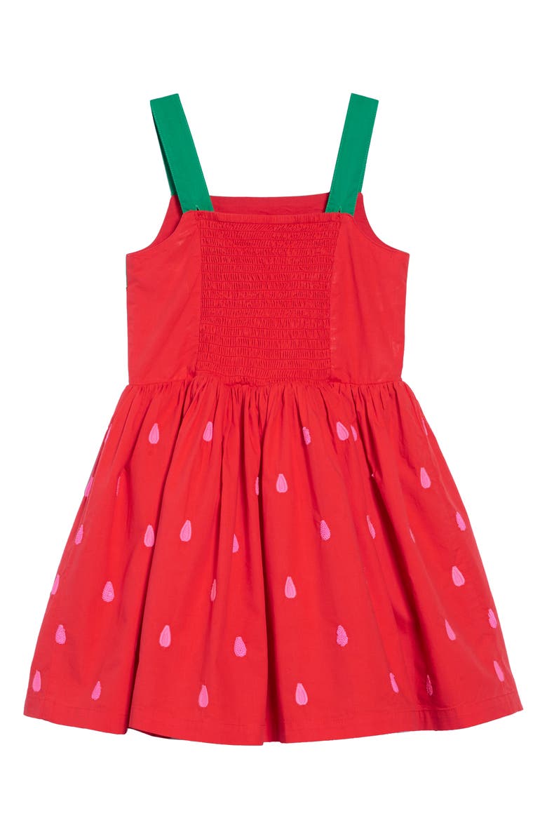 Mini Boden Fun Appliqué Woven Dress, Alternate, color, 