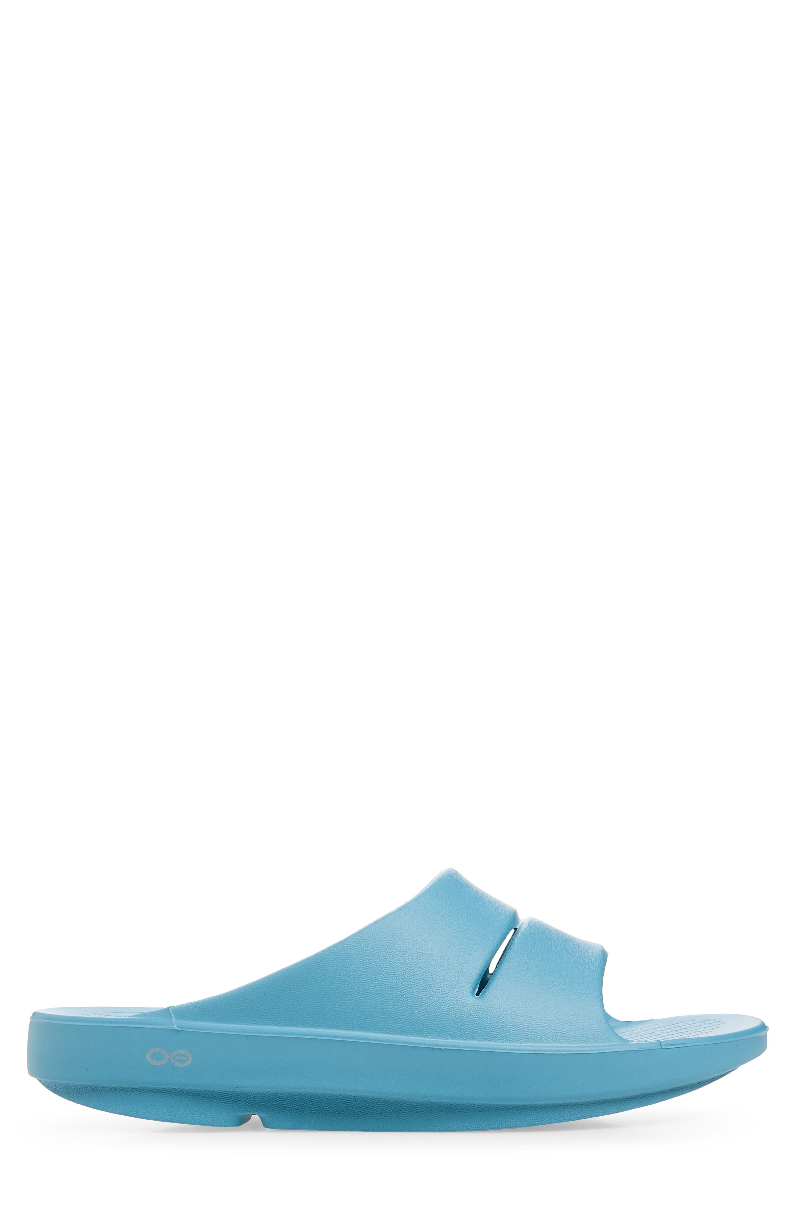 OOahh Slide Sandal, Alternate, color, OCEAN BLUE