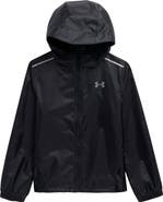 Under Armour Kids' Madeweather Hooded Windbreaker Jacket
