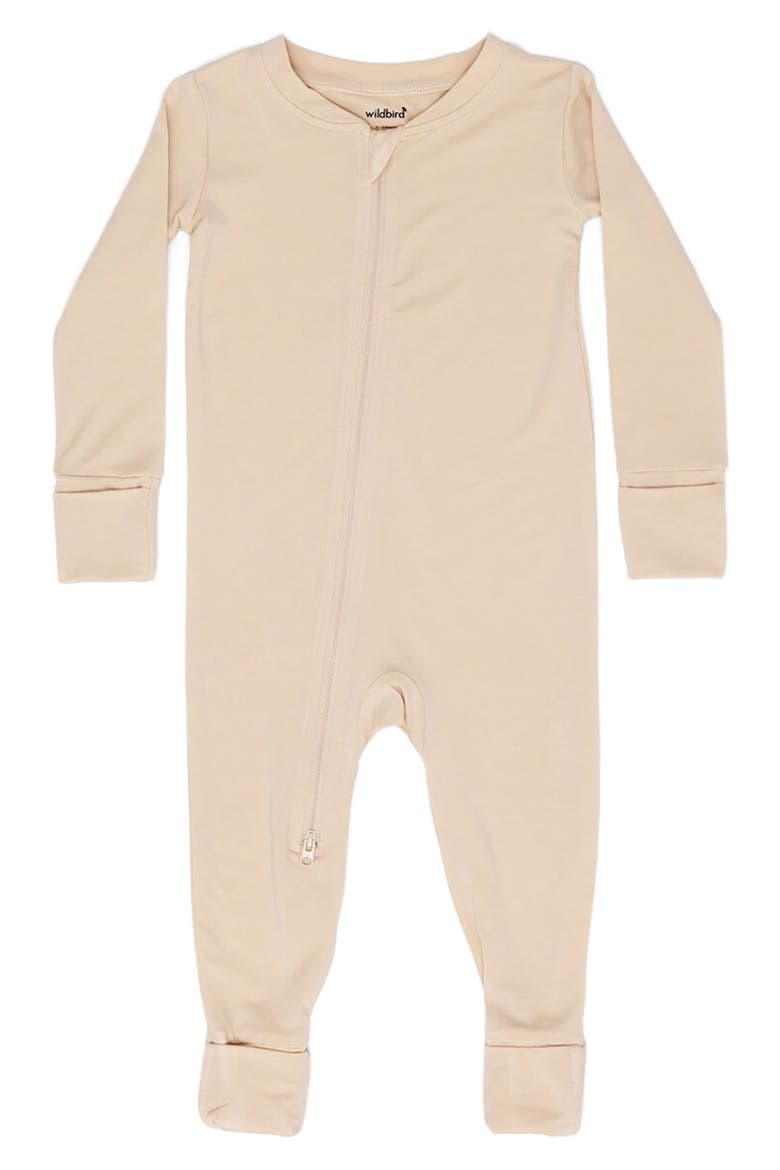 CloudBlend™ Footless One-Piece Pajamas, Main, color, SPARROW