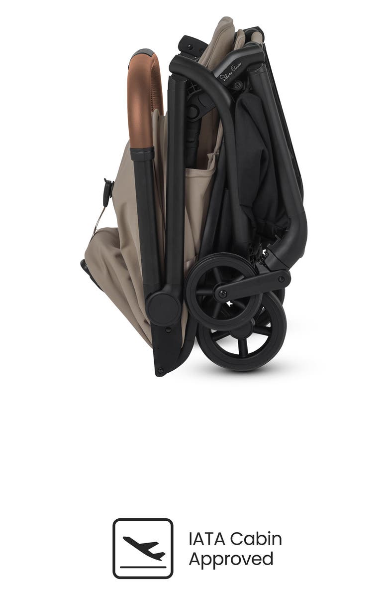 Silver Cross Nia Compact Travel Stroller, Alternate, color, Champagne