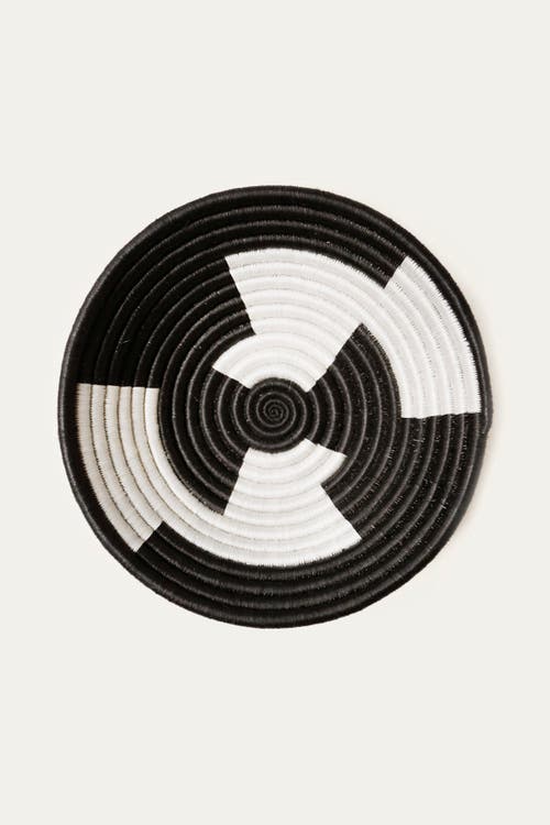 Indego Africa Zig Zag Plateau In Black And White