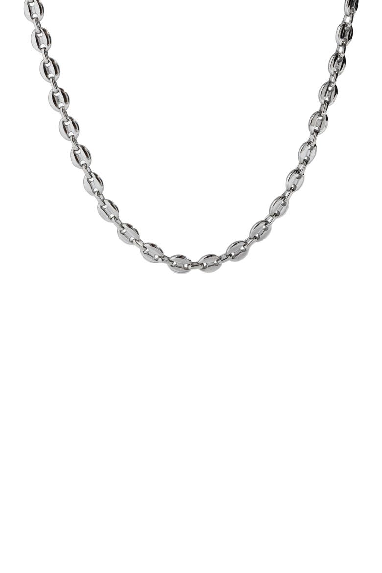 Mariner Necklace, Main, color, Silver