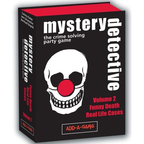 Mystery Detective Vol 2 Funny Death Real Life Cases Crime Solving Party Game