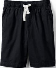 Lands' End Kids Pull On Chambray Elastic Waist Shorts