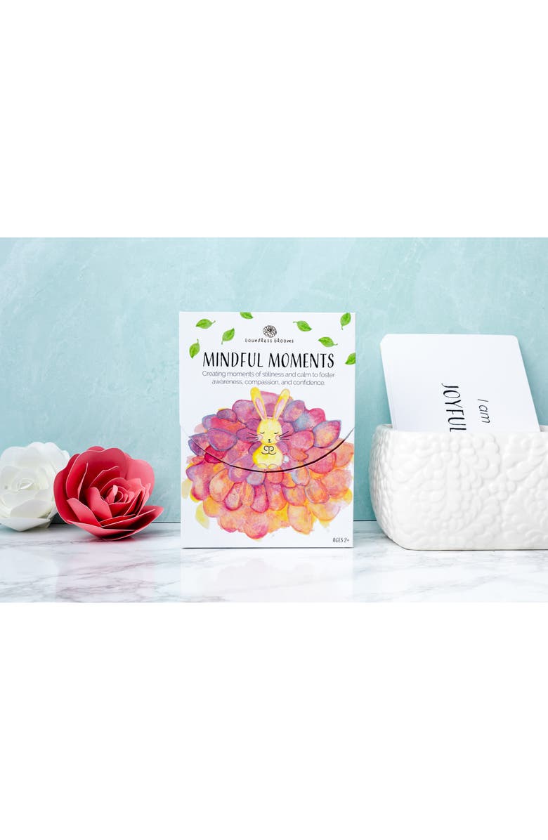 Boundless Blooms Mindful Moments Card Deck, Alternate, color, Multi