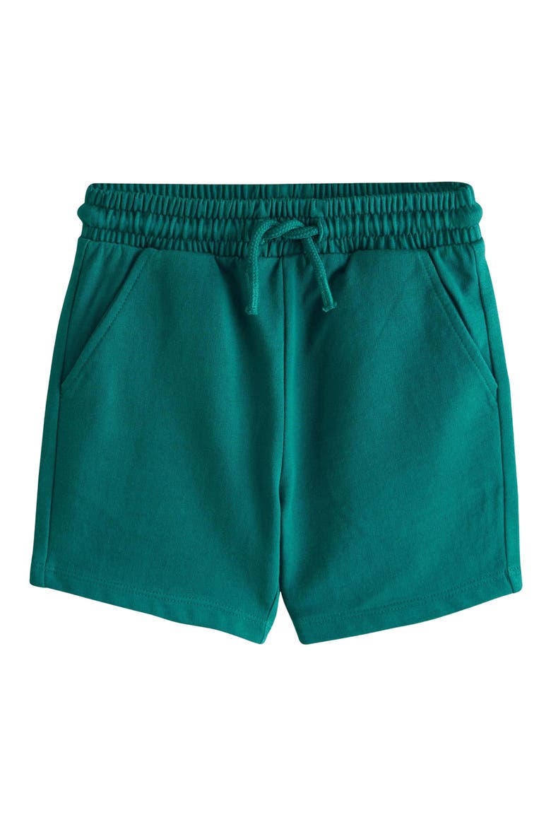 Kids' Cotton Jersey Shorts, Main, color, GREEN