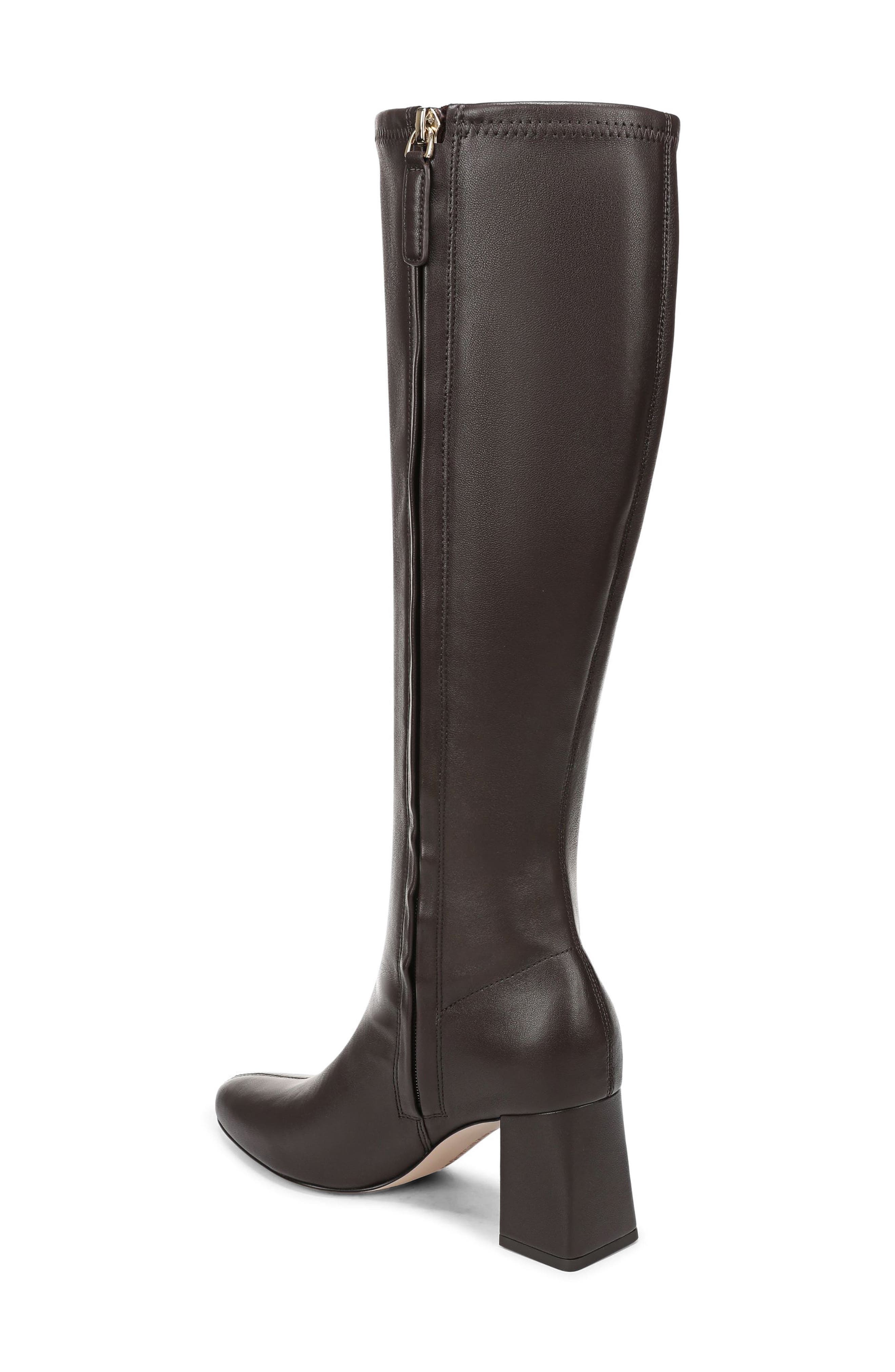 Faye Knee High Boot, Alternate, color, COFFEE BROWN