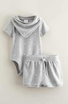 Nordstrom Romper, Bib & Shorts Set