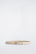 COS Saffiano Leather Belt