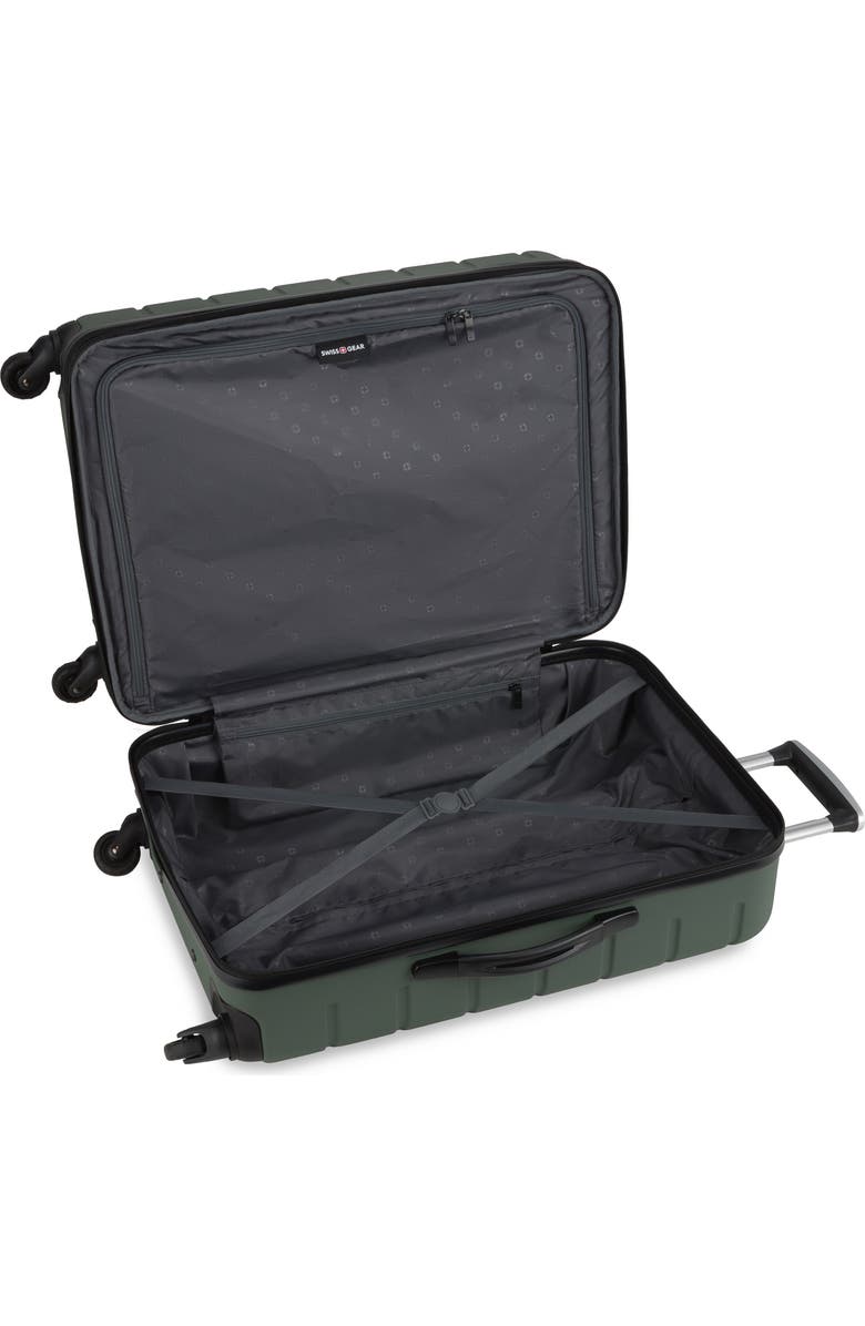 SWISSGEAR 28-Inch Hardside Spinner Suitcase, Alternate, color, Olive