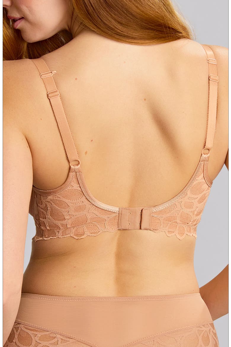Allure Underwire Spacer T-Shirt Bra, Alternate, color, HONEY