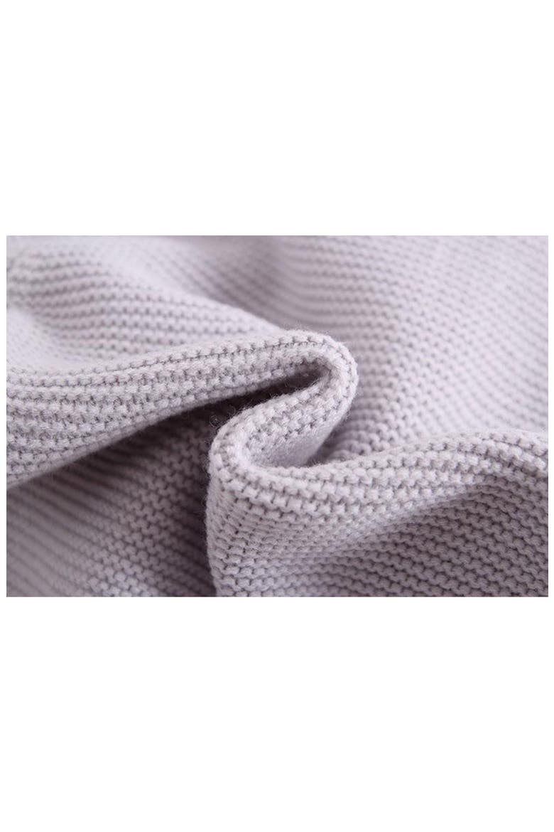 Avery Knit Footie, Alternate, color, GRAY