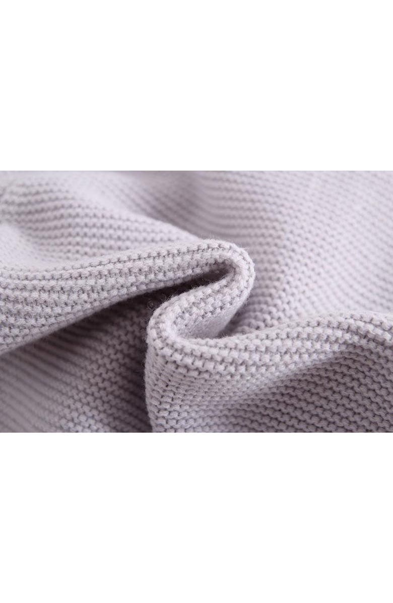 Ashmi & Co. Avery Knit Footie, Alternate, color, Gray