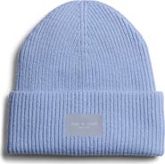 rag & bone Blake Logo Patch Ribbed Beanie