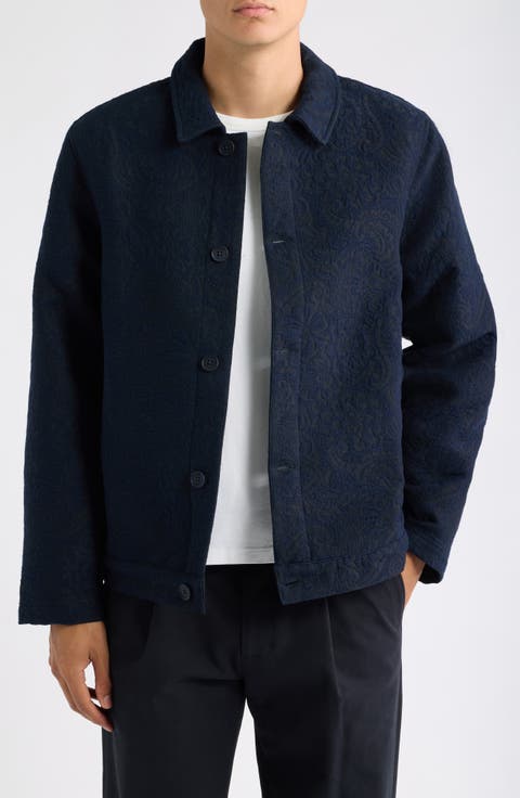 Iggy Jacquard Shirt Jacket