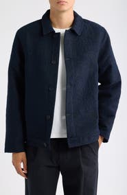 Wax London Iggy Jacquard Shirt Jacket