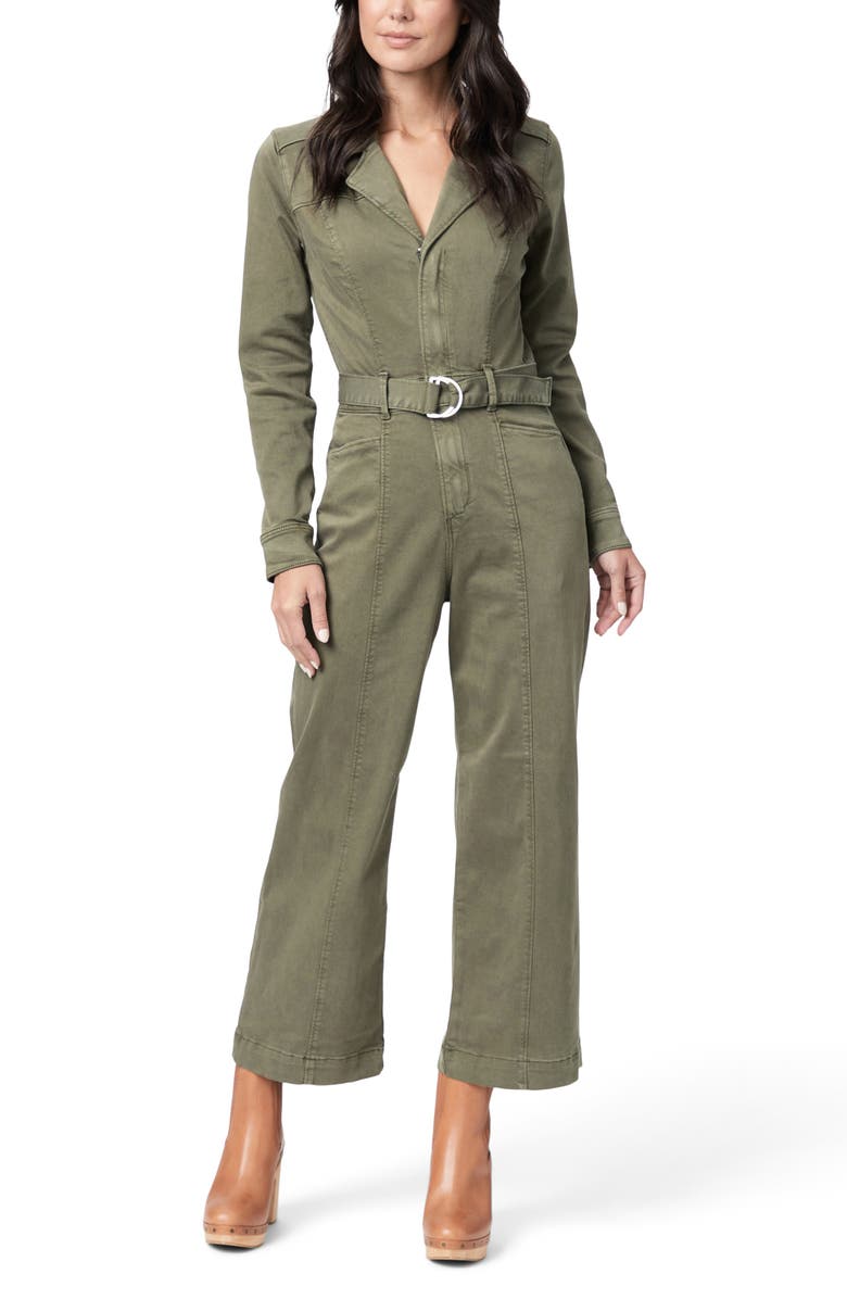 PAIGE Anessa Crop Wide Leg Jumpsuit, Alternate, color, 