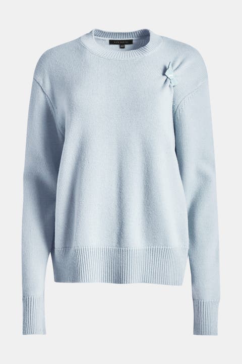 Pinched Merino Cashmere Sweater