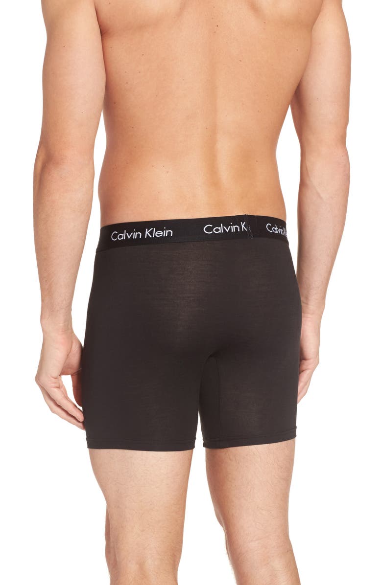 Calvin Klein Body 3-Pack Stretch Modal Boxer Briefs, Alternate, color,