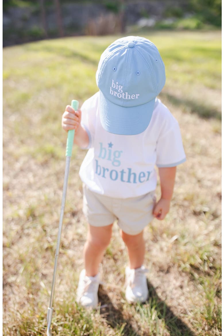 Big Brother Twill Baseball Hat, Alternate, color, Blue