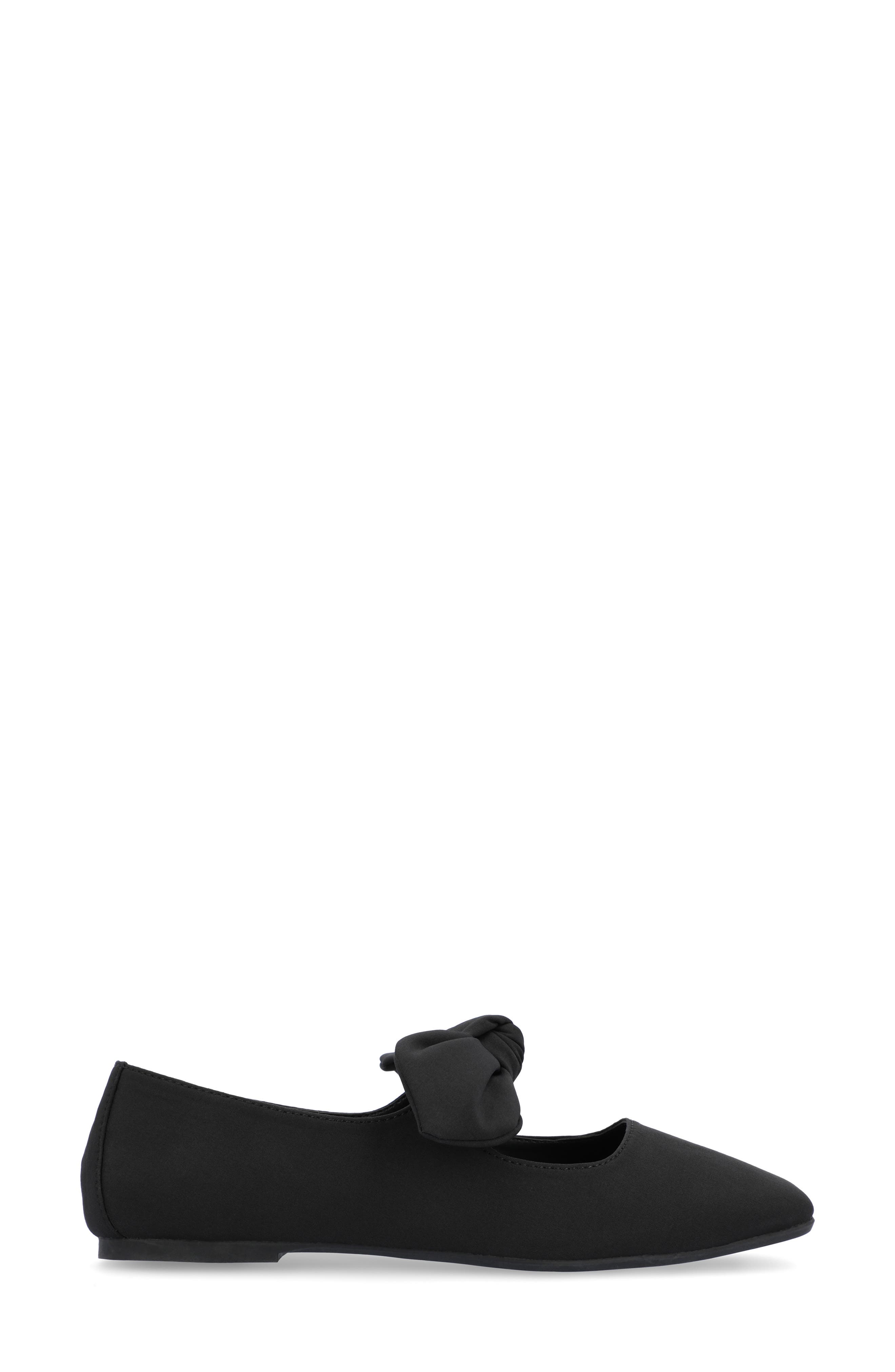 Journee Collection Seraline Ballet Flat, Alternate, color, Black