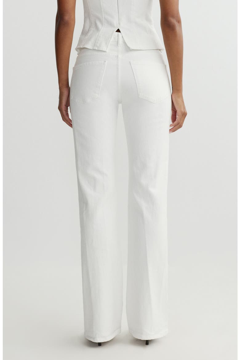 Bella Mid Rise Slim Bootcut Jeans, Alternate, color, WHITE
