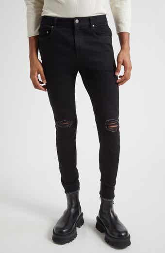 Undercover Ripped Stretch Cotton Jeans