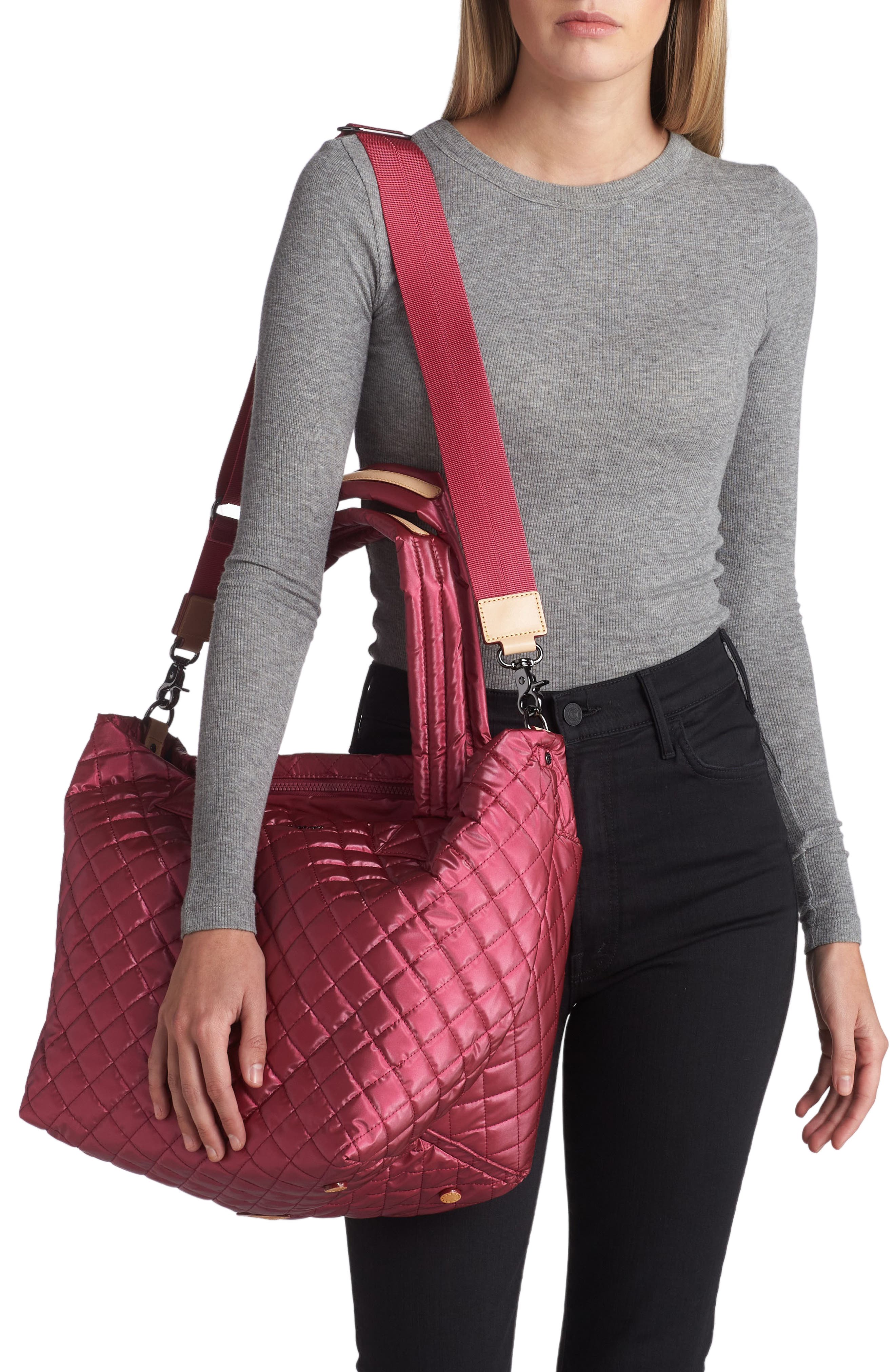 MZ Wallace Medium Metro Deluxe Tote, Alternate, color, 