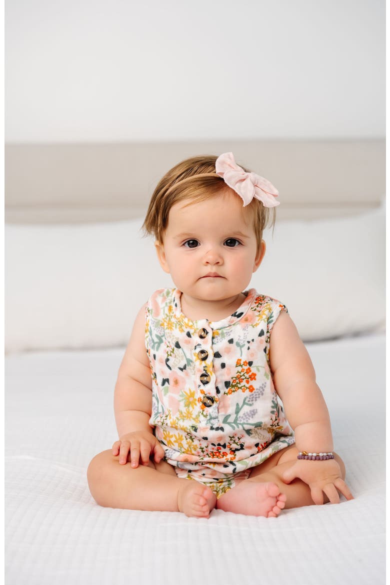 Cotton Muslin Bubble Romper, Alternate, color, MILLIE