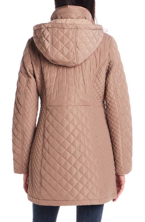 Gallery Quilted Jacket In Pink