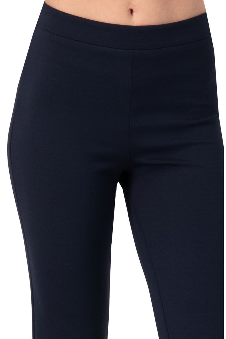 Semi-Flared Trousers, Alternate, color, Navy Blue