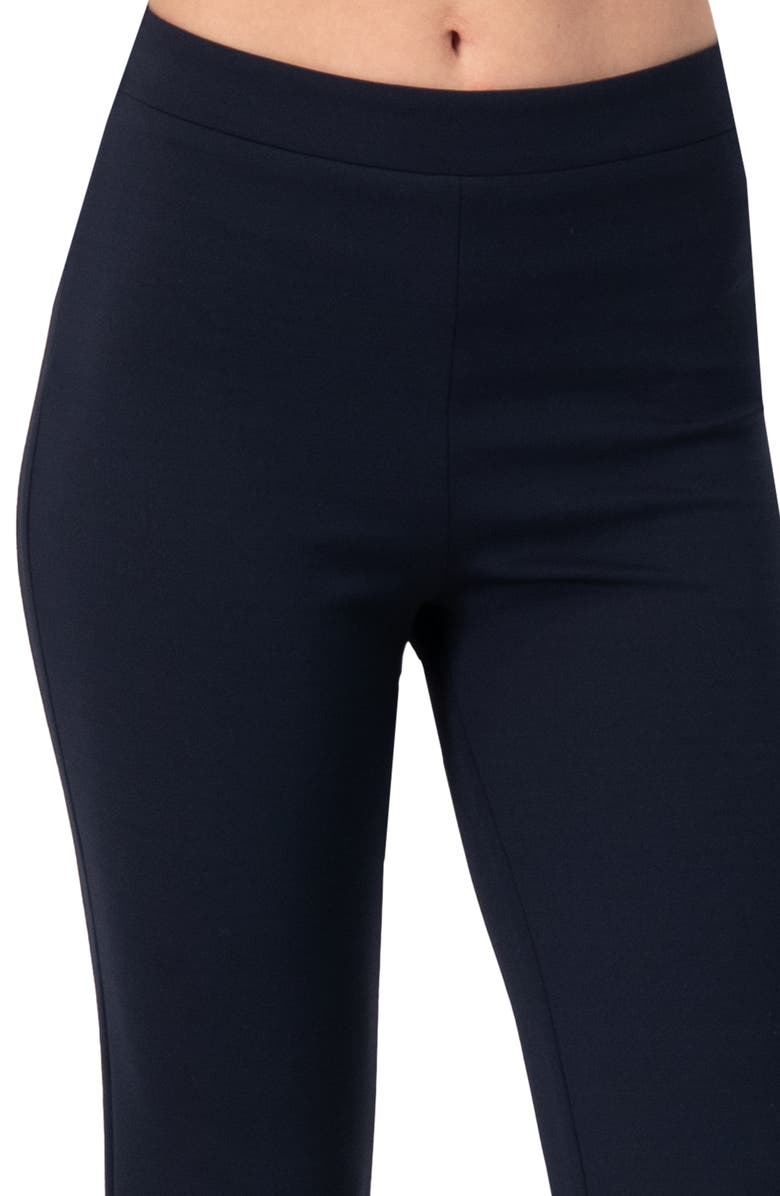 IVONNE Semi-Flared Trousers, Alternate, color, Navy Blue