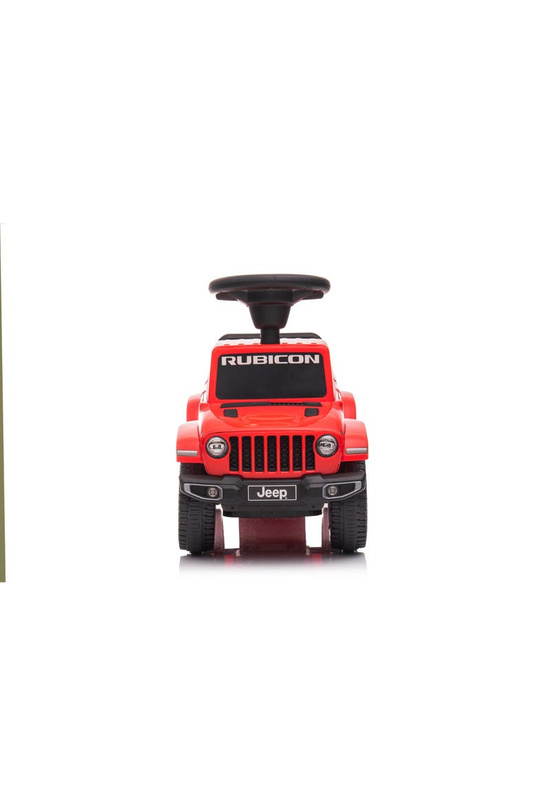 Jeep Rubicon Foot to Floor Ride-On for Toddlers, Alternate, color, RED