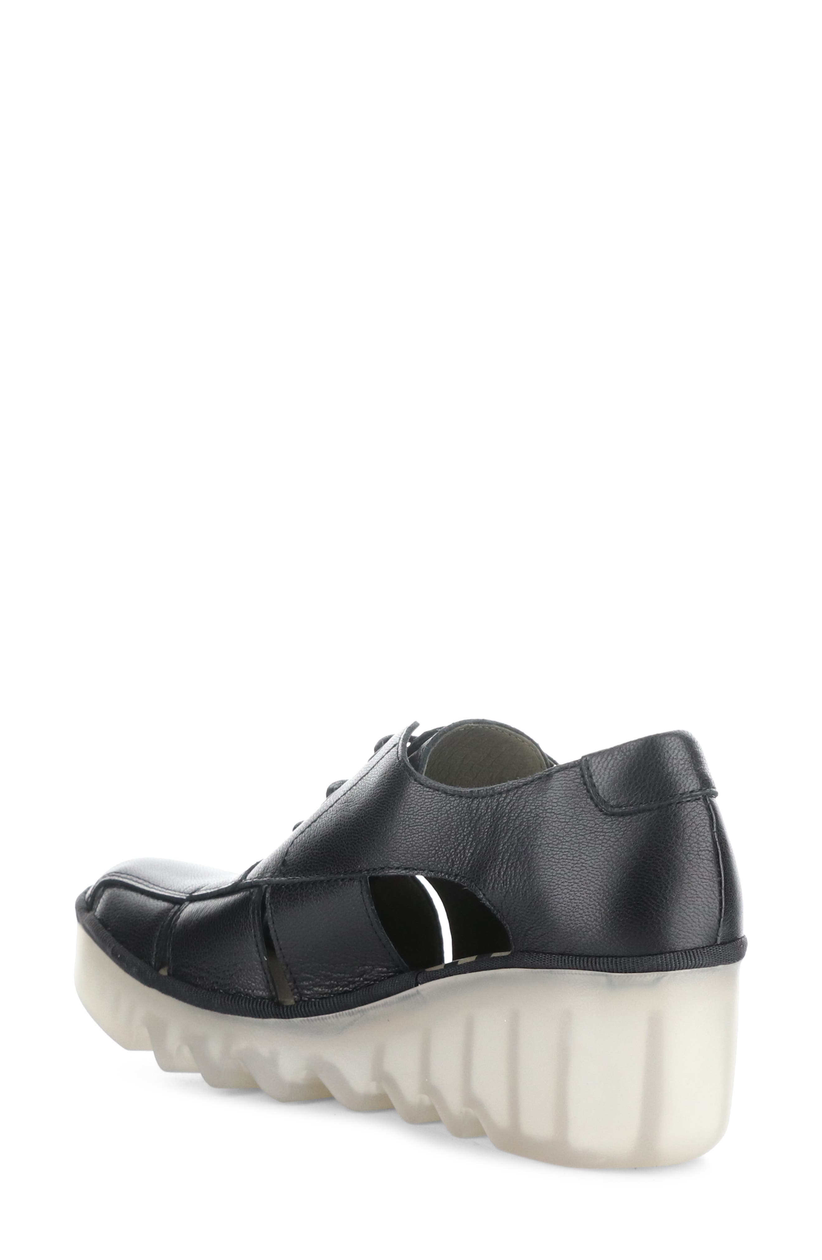 Fly London Bogi Platform Wedge Oxford, Alternate, color, 