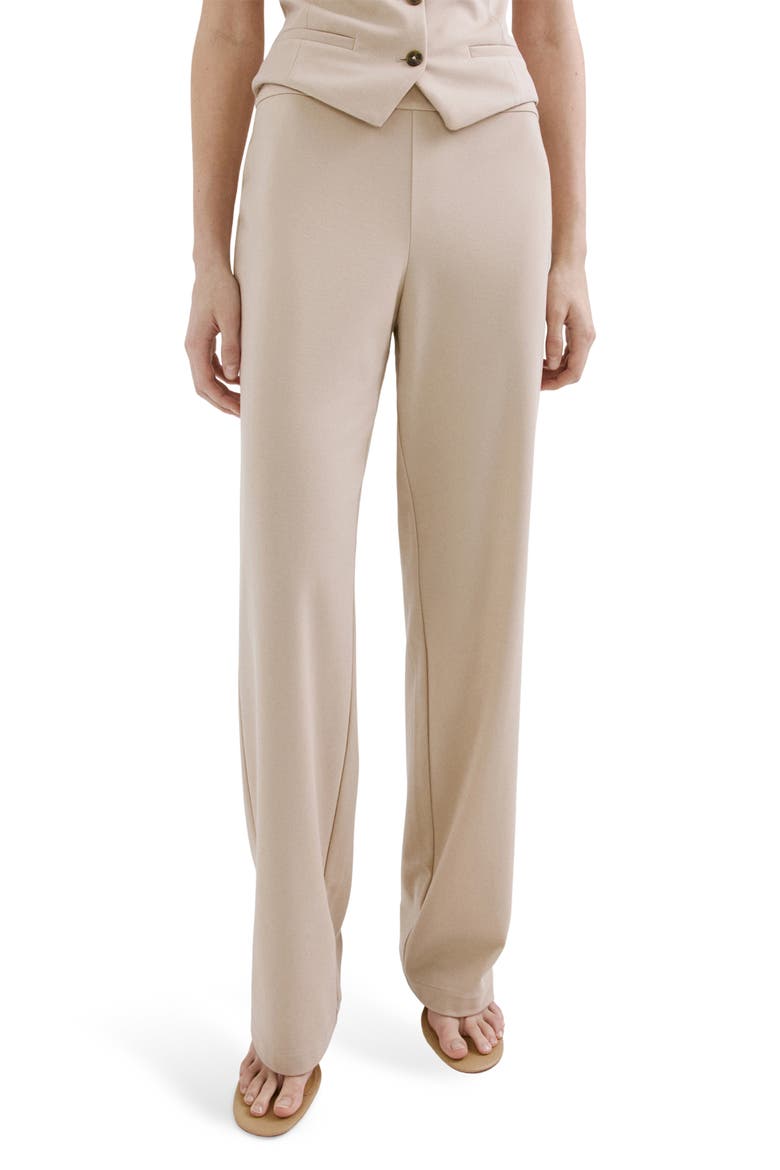 Wide Leg Pants, Main, color, SAND