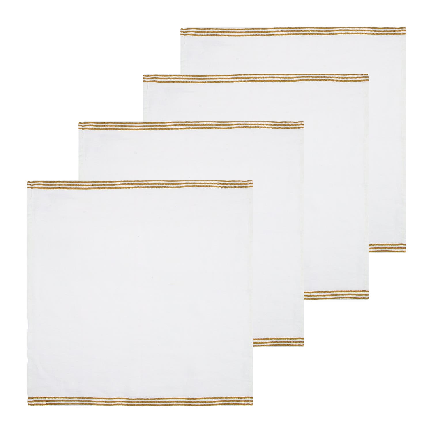 White, Mustard 20" x 20"