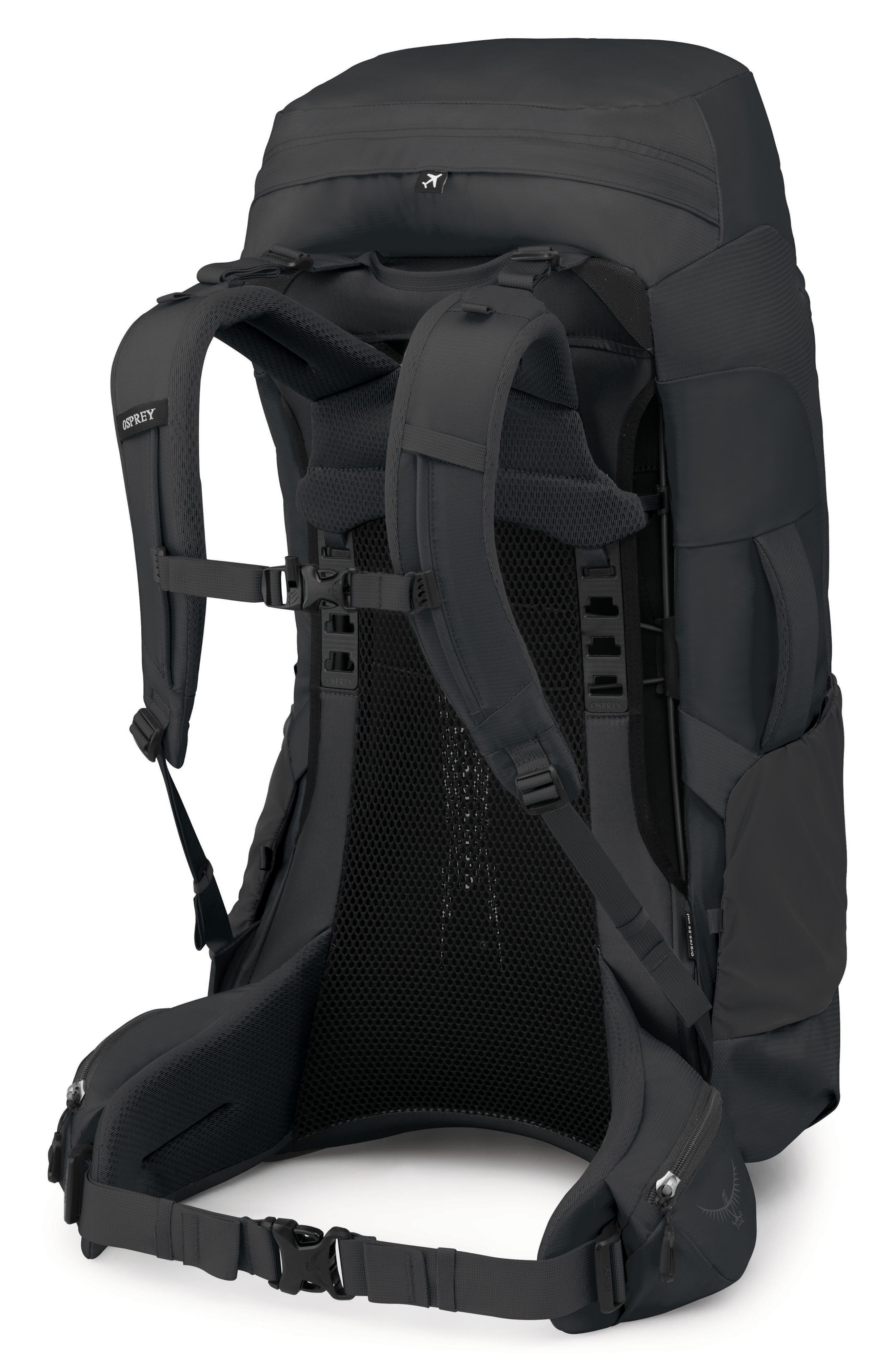 Osprey Fairview 70-Liter Trek Backpack Luggage, Alternate, color, Black