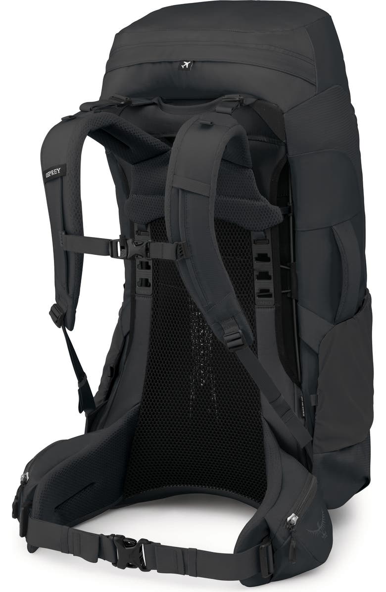 Osprey Fairview 70-Liter Trek Backpack Luggage, Alternate, color, Black