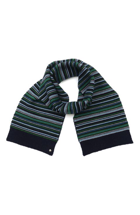 Garter Stitch Stripe Scarf